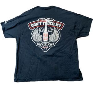 2XL T Shirt, Coors Light Don't Touch My Bike, Babe or Silver Bullet Beer Black